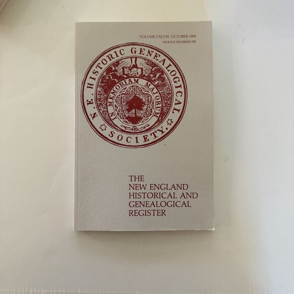 Set Of 5 The New England Historical And Genealogical Register Magazines - Picture 5 of 5